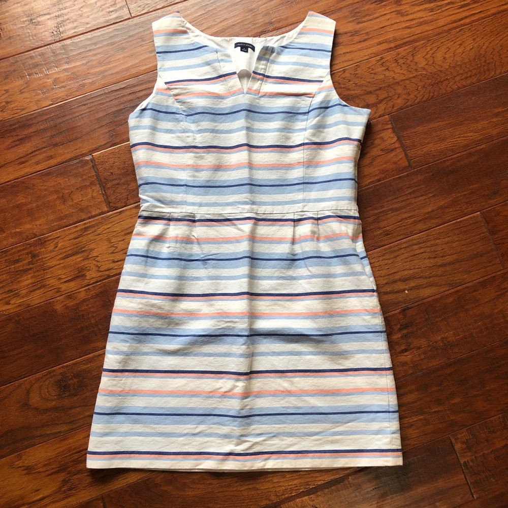 👉🏼 Tommy Hilfiger Striped Sleeveless Dress Sz 16